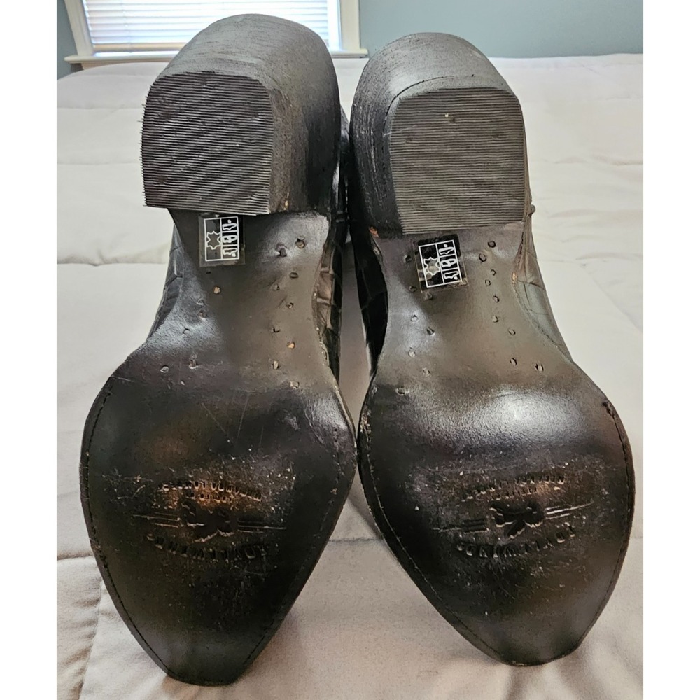 Idyllwind® (Women's 7 M) Strut™ Snip Toe 13.5" Western Boots in Black - $205 - Picture 9 of 9